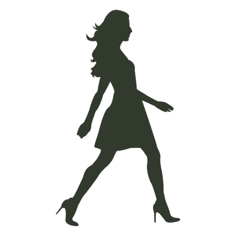 78fd5ffa32f53dc16f5423c0dac40e25-woman-walking-pose-silhouette-dress-by-vexels